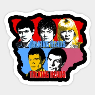 TALKING HEADS Sticker